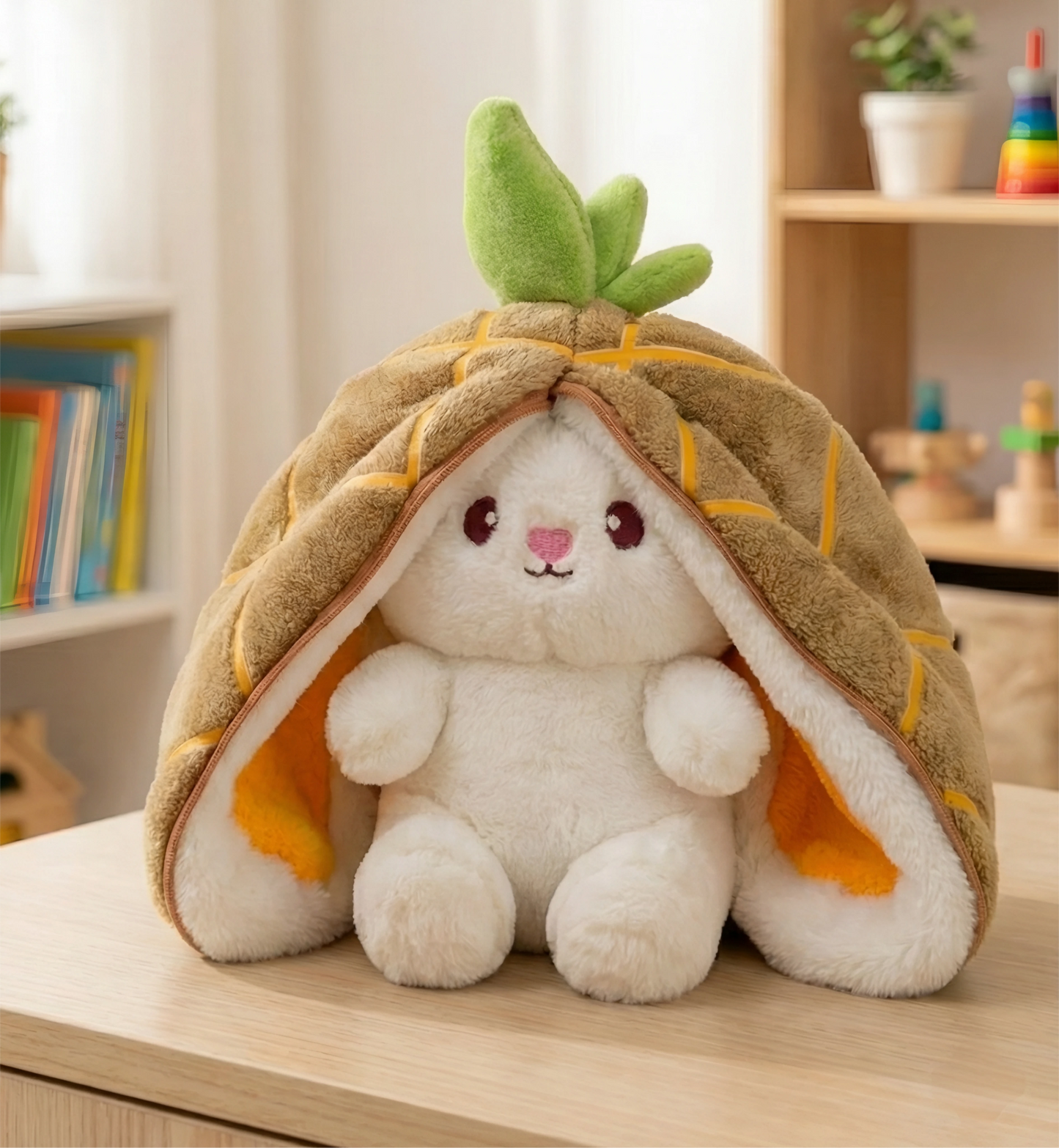 Sevimli Tavşan Meyve peluş – 50 cm